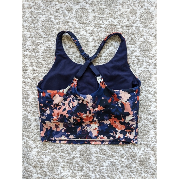 Old Navy Active Light Support PowerSoft Adjustable Longline Sports Bra Size M - Picture 4 of 5